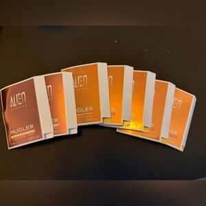 MUGLER Alien Goddess Supra Florale Lot of 7 Carded Samples Vials New